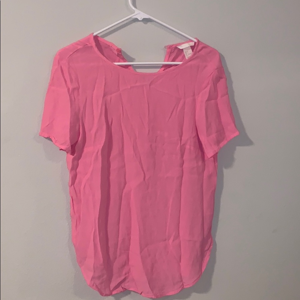 Pink blouse